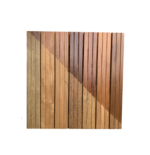 Dalle Caillebotis en Bois Exotique Itauba 500x500 mm – Image 2